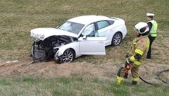 Der Pkw der 26-Jährigen wurde schwer beschädigt.