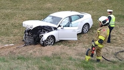 Der Pkw der 26-Jährigen wurde schwer beschädigt.