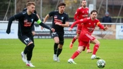 Kuchl-Kapitän Max Danner (re.).