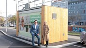 Klimastadtrat Jürgen Czernohorszky (SPÖ) und die Ottakringer Bezirksvorsteherin Stefanie Lamp ...