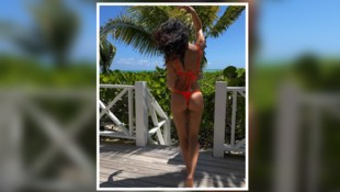 Irina Shayk mag es im Urlaub knapp und knackig!