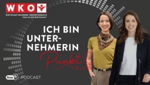 Carmen Greil im Gespräch mit Lisa Sigl (re.).