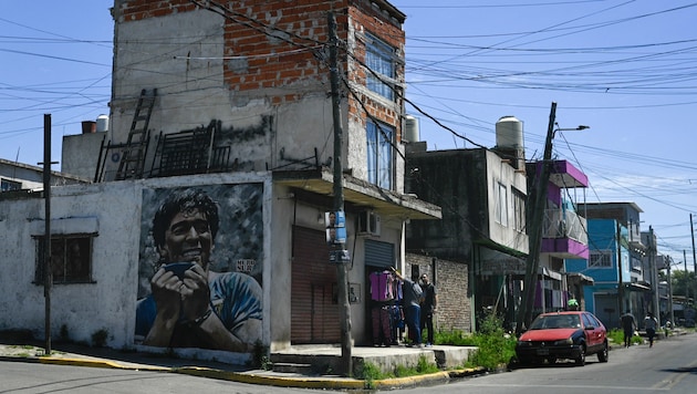 Diego Maradona wuchs im Armenviertel Villa Fiorito auf.