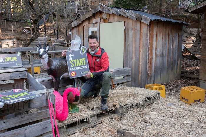Ebenfalls neu: ein3-D-Bogenparcour, der auch außerhalb der Öffnungszeiten benutzt werden kann.
