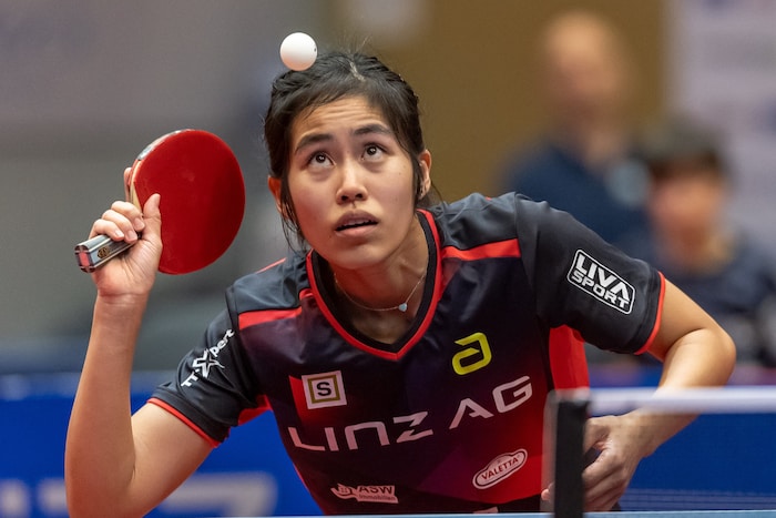 Suthasini Sawettabut gelang beim 3:-Erfolf im ÖTTV-Cupfinale der entscheidende Sieg.