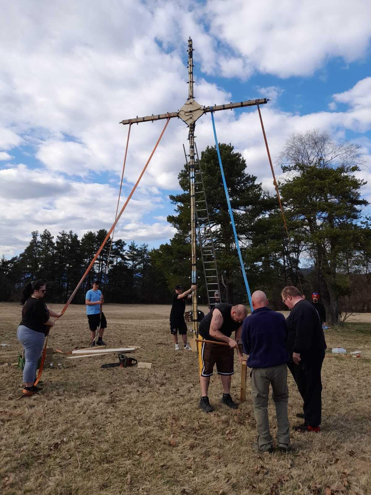 25 Mitglieder hat der Brauchtumsverein derzeit, Männer und Frauen, wie Stingl stolz verkündet.