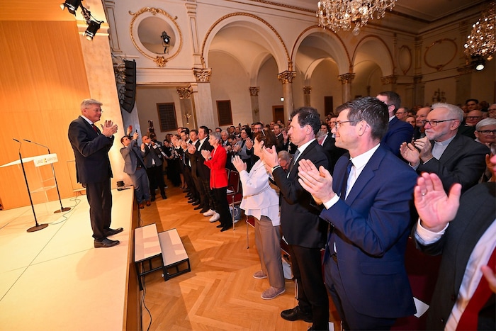 Kaiser wurde mit Standing Ovations geehrt.