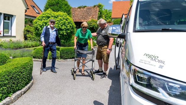 260.000 Menschen verließen sich bei Fahrten zu Haltestellen oder zum Arzt auf das Service.