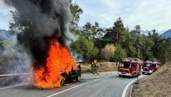 Täglich brennen in Oberösterreich im Durchschnitt fünf Autos ab. (Symbolbild)