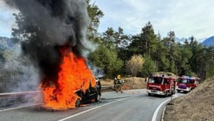 FF Zirl Täglich brennen in Oberösterreich im Durchschnitt fünf Autos ab. (Symbolbild)
