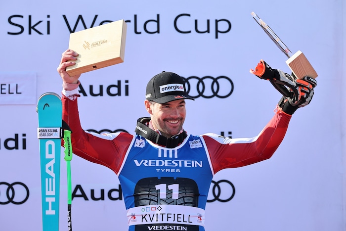 Auch Vincent Kriechmayr baut auf das Material der Vorarlberger.