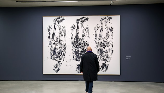 Auf den Kopf stellt Baselitz die Figuren.