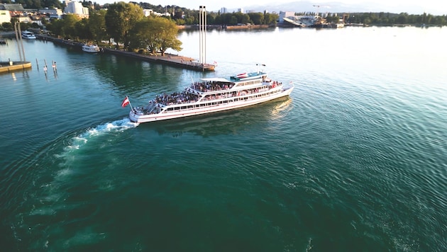 Eine Schiffsfahrt auf dem Bodensee ist ein Erlebnis.