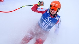 Leonie Zegg jubelte bei ihrem Weltcupdebüt in Zauchensee gleich über ihren ersten Punkt.