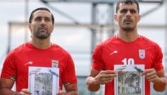 Die auf den Fotos zu sehenden Kinder sollen bei einem Angriff der USA und Israels auf den Iran ...