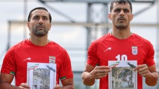 Die auf den Fotos zu sehenden Kinder sollen bei einem Angriff der USA und Israels auf den Iran ...