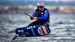 Valentin Bontus holte EM-Silber im Kitesurfen..