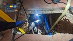 Der Schmuggel-Tunnel hat drei Ebenen.