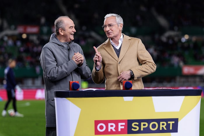 Herbert Prohaska und Rainer Pariasek