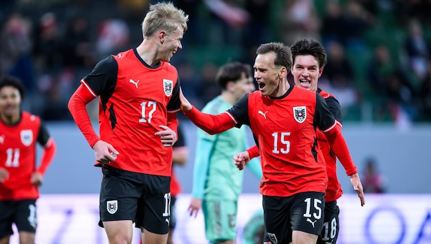 Der Jubel der Österreicher