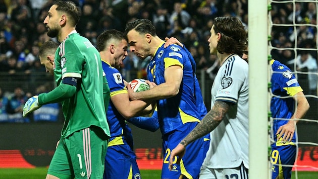 Bosnien stürzte die italienische Fußball-Nation ins Tal der Tränen