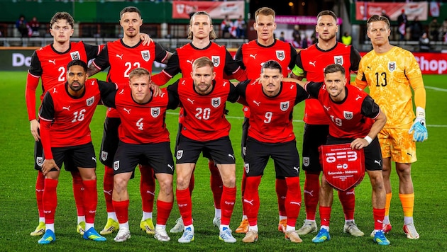 Österreichs Start-Elf gegen Südkorea