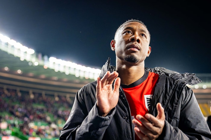 David Alaba wurde in der zweiten Halbzeit eingewechselt.