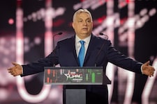 Der seit 16 Jahren regierende rechtsnationalistische Ministerpräsident Viktor Orbán steht ...