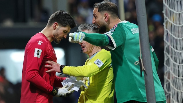 Donnarumma zerriss kurzerhand Vasiljs Schummelzettel.