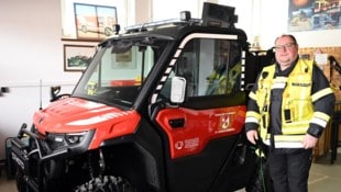 Das Fahrzeug wurde in Zusammenarbeit mit der Skotschnigg entwickelt und gebaut.