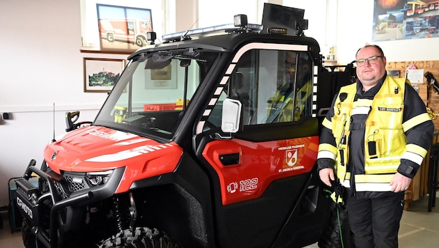 Das Fahrzeug wurde in Zusammenarbeit mit der Skotschnigg entwickelt und gebaut.