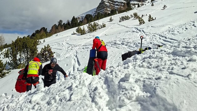 Die Leiche des Studenten war durch die Schneedecke wochenlang verborgen.
