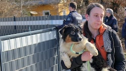 Die Mitarbeiter des TiKos, der Bezirkshauptmannschaft Klagenfurt Land und die Polizei retteten ...