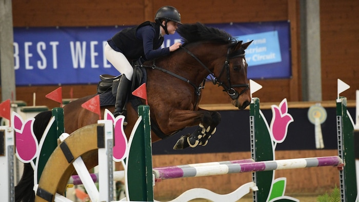Livia Schranz mit Pferd Geyer´s Domini, auch genannt „Dodo“