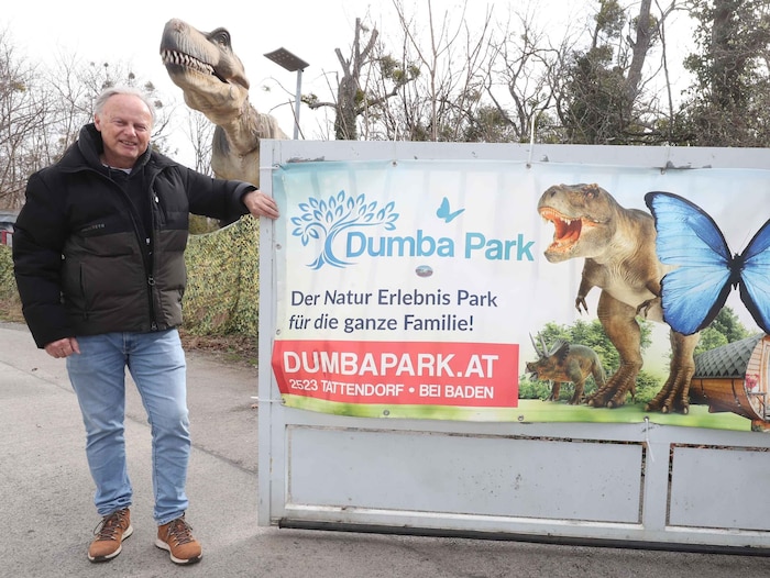 Christoph Rahofer in seinem vielfältigen Dumba-Park