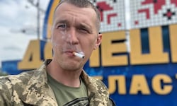 Iurii Gudymenko während seiner Zeit als Soldat