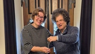 Der Haustorschlüssel hat nun eine neue Besitzerin. 