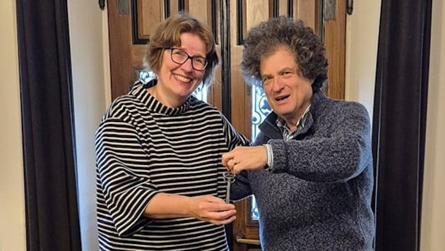 Der Haustorschlüssel hat nun eine neue Besitzerin.