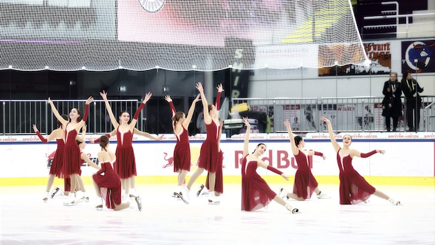 Nach Ostern steigt in Salzburg die Weltmeisterschaften der Synchroneiskunstläufer.