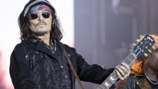 Schauspieler und Musiker Johnny Depp kommt mit Hollywood Vampires im Herbst nach St. Pölten.