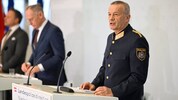 Landespolizeidirektor Franz Popp informierte über die neueste kriminalpolizeiliche ...