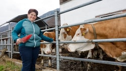 Katharina Seywald hat 35 Kühe. Der Verkauf von Schlachtvieh sei derzeit in Ordnung, aber die ...