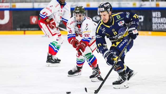 Blaz Tomazevic (re.) brachte Zells Spiels aufs nächste Level.