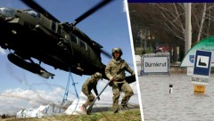 Zu Lande, in der Luft oder im Wasser: Überall war genug zu tun.