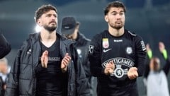 Sturm-Star Otar Kiteishvili (li.) weilt noch in München.