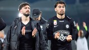 Sturm-Star Otar Kiteishvili (li.) weilt noch in München.