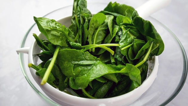 Am meisten Spinat essen die Österreich am Gründonnerstag.