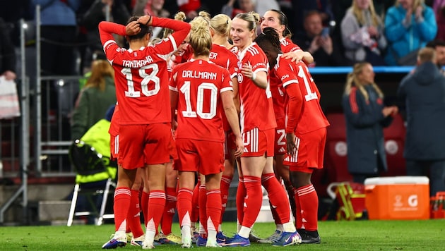 FC Bayern celebration