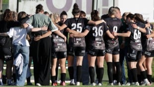 Da hilft kein Zusammenhalten und kein Beten, für die Damen des USV Neulengbach scheint’s zu Ende ...