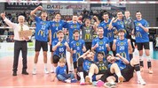 Historisch: Coach Siller (l.) und die Rieder zogen ins Finale ein.